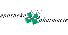 Logo | Apotheke 55 | Medikamente, Gehstöcke & Hauslieferung | Biel